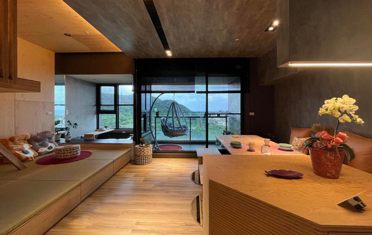 Apartamento Toucheng Happyhouse頭城黑皮家 附早餐 Exterior foto