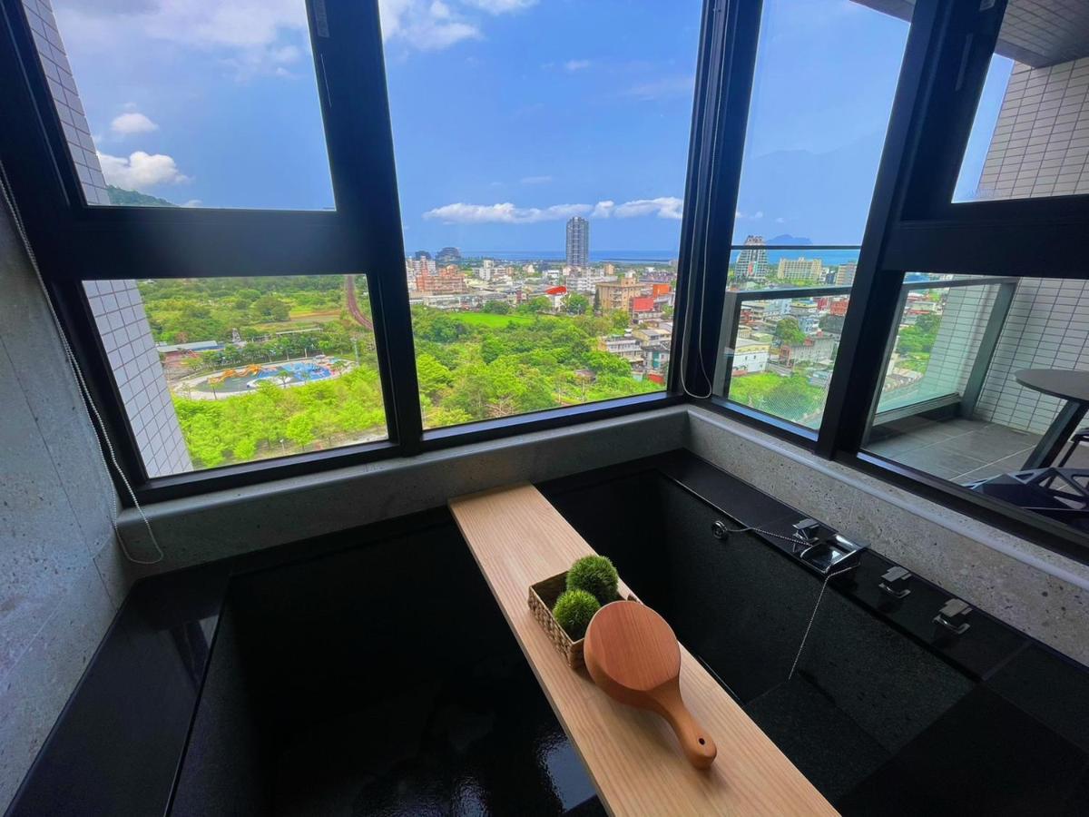 Apartamento Toucheng Happyhouse頭城黑皮家 附早餐 Exterior foto