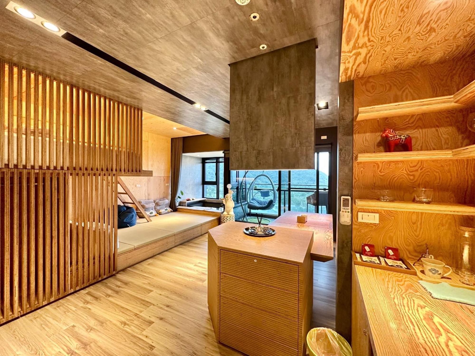Apartamento Toucheng Happyhouse頭城黑皮家 附早餐 Exterior foto