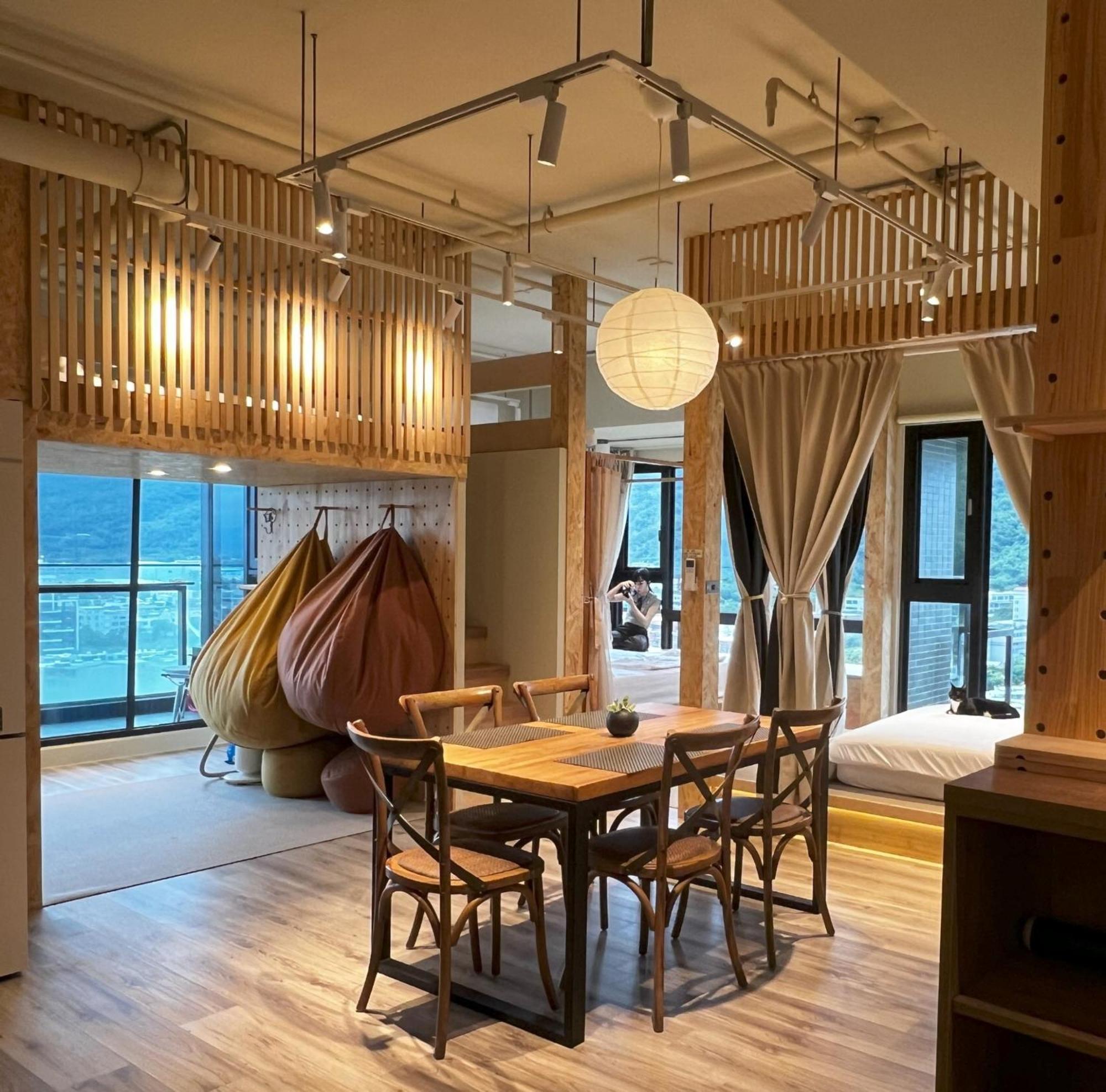 Apartamento Toucheng Happyhouse頭城黑皮家 附早餐 Exterior foto